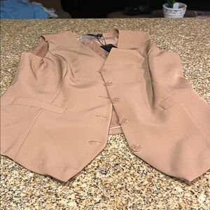 Sincerely Jules Camel Vest